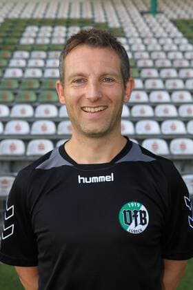 Lübeck, 28. Juli 2014 Sport, Fußball, Saison 2014 2015, Regionalliga Nord, Offizieller Fototermin VfB Lübeck: Denny Skwierczynski (Trainer VfB Lübeck)