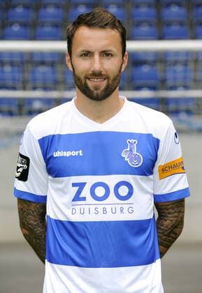 Fussball, 3. Bundesliga, Deutschland, Herren, Saison 2014 2015, Fototermin MSV Duisburg: Zlatko Janjic (MSV). Einzelbild, Portrait, Porträt.
