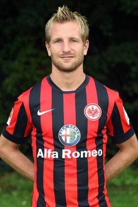 29.07.2014, xjhx, Fussball 1.Bundesliga, Eintracht Frankfurt Fototermin, Stefan Aigner (Eintracht Frankfurt) Portrait