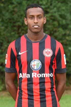 29.07.2014, xjhx, Fussball 1.Bundesliga, Eintracht Frankfurt Fototermin, Joel Gerezgiher (Eintracht Frankfurt) Portrait