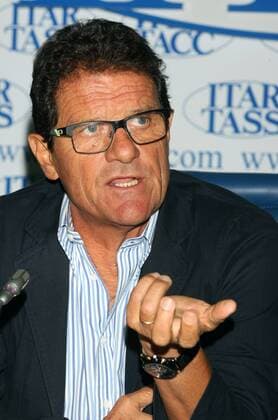 Russian Federation. Moscow. 30 july 2014. Agency ITAR-TASS. Press-conference of Hd. coach of Russian football national team Fabio Capello, on the results of performances of Russian football team at the World Cup in Brazil in 2014. Fabio Capello - main coach of Russian football national team. 