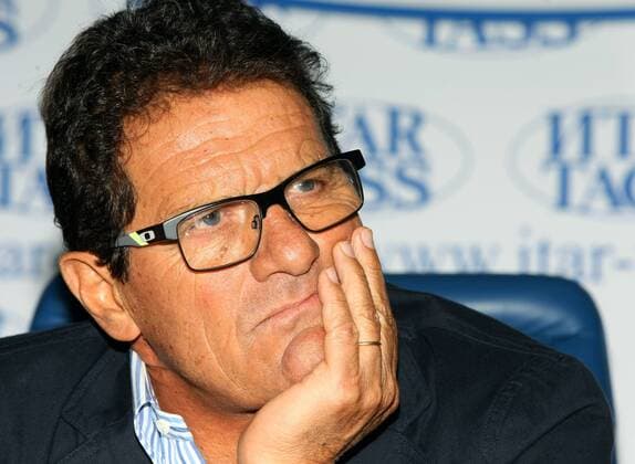 Russian Federation. Moscow. 30 july 2014. Agency ITAR-TASS. Press-conference of Hd. coach of Russian football national team Fabio Capello, on the results of performances of Russian football team at the World Cup in Brazil in 2014. Fabio Capello - main coach of Russian football national team. 