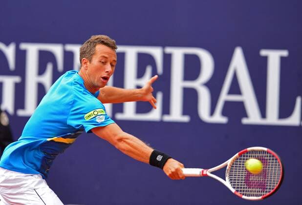 TENNIS - ATP, bet-at-home Cup 2014 KITZBÜHEL,AUSTRIA,31.JUL.14 - TENNIS - ATP Tennis Herren World Tour, bet-at-home Cup. Image shows Philipp Kohlschreiber (GER). 