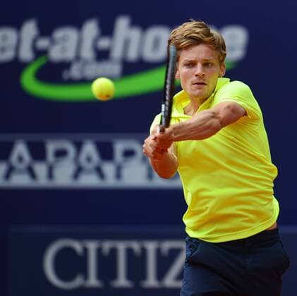 TENNIS - ATP, bet-at-home Cup 2014 KITZBÜHEL,AUSTRIA,31.JUL.14 - TENNIS - ATP Tennis Herren World Tour, bet-at-home Cup. Image shows David Goffin (BEL). 