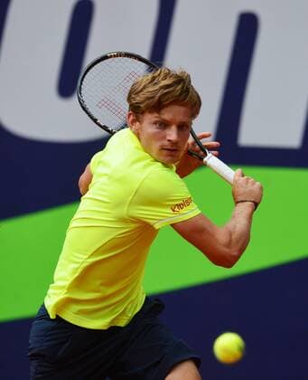 TENNIS - ATP, bet-at-home Cup 2014 KITZBÜHEL,AUSTRIA,31.JUL.14 - TENNIS - ATP Tennis Herren World Tour, bet-at-home Cup. Image shows David Goffin (BEL). 