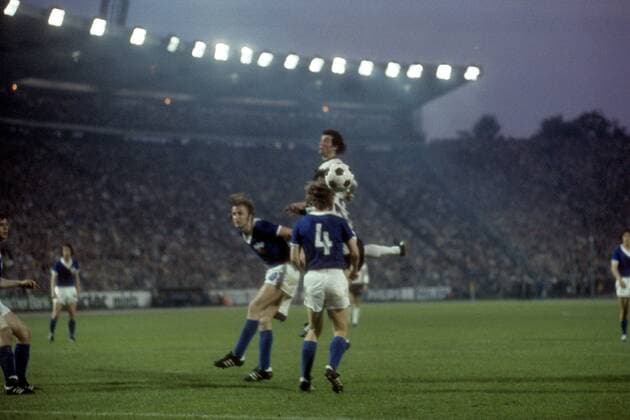WM 1974 DDR gegen BR Deutschland, Bernd Cullmann gegen Konrad Weise (4)