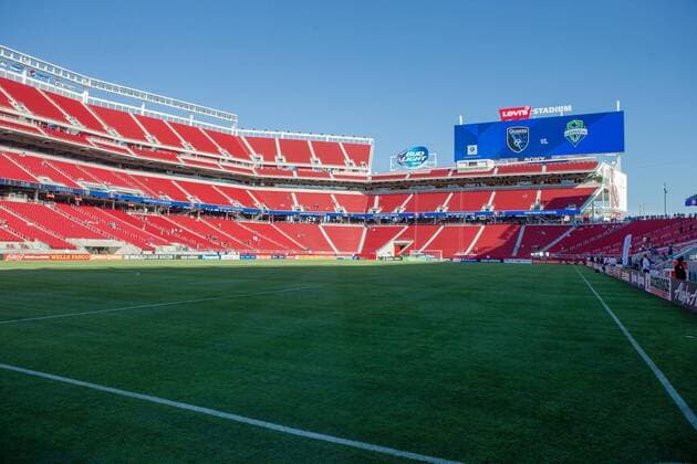 Aug 02, 2014: A general view of the stadium form the field level, before the game at Levi s Stadium in Santa Clara, California, USA. SOCCER: AUG 02 MLS Fussball Herren USA - Icon20140802001 EDITORIAL USE ONLY