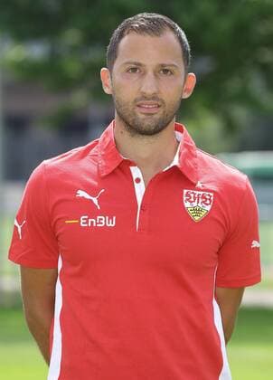 Stuttgart , Fototermin VfB Stuttgart U17 Trainer Domenico Tedesco