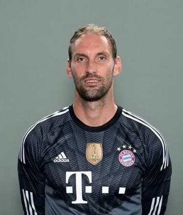 FUSSBALL 1. BUNDESLIGA SAISON 2014 2015 Fototermin beim FC Bayern München 09.08.2014 Torwart Tom Starke Foto: Pressefoto ULMER Axel Grundler xxNOxMODELxRELEASExx 