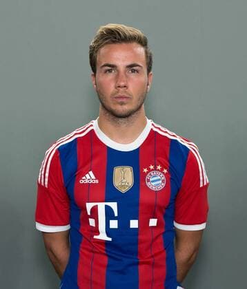 FUSSBALL 1. BUNDESLIGA SAISON 2014 2015 Fototermin beim FC Bayern München 09.08.2014 Mario Goetze Foto: Pressefoto ULMER Axel Grundler xxNOxMODELxRELEASExx 
