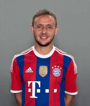 FUSSBALL 1. BUNDESLIGA SAISON 2014 2015 Fototermin beim FC Bayern München 09.08.2014 Rafinha Foto: Pressefoto ULMER Axel Grundler xxNOxMODELxRELEASExx 