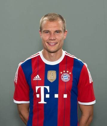 FUSSBALL 1. BUNDESLIGA SAISON 2014 2015 Fototermin beim FC Bayern München 09.08.2014 Holger Badstuber Foto: Pressefoto ULMER Axel Grundler xxNOxMODELxRELEASExx 