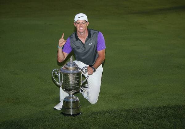 August 10, 2014: Rory McIlroy wins the PGA Golf Herren Championship at Valhalla Golf Club in Louisville, Ky. GOLF: AUG 10 PGA Golf Herren - PGA Golf Herren Championship - Final Round Icon11236 EDITORIAL USE ONLY