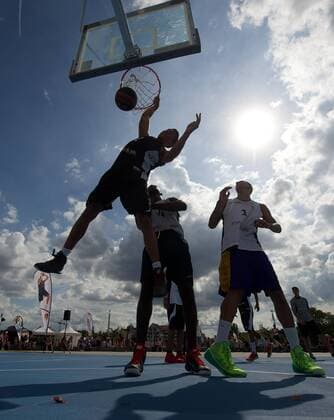 Basketball Berlin 09.08.2014 3x3 Open 2014 Finals in Berlin