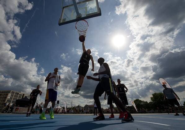 Basketball Berlin 09.08.2014 3x3 Open 2014 Finals in Berlin