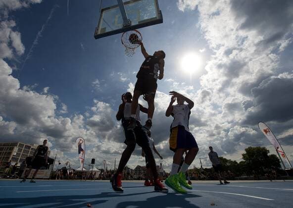 Basketball Berlin 09.08.2014 3x3 Open 2014 Finals in Berlin