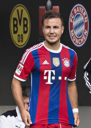 Dortmund, 13.08.2014, Signal-Iduna-Park Mario Götze (FCB) Borussia Dortmund - FC Bayern München