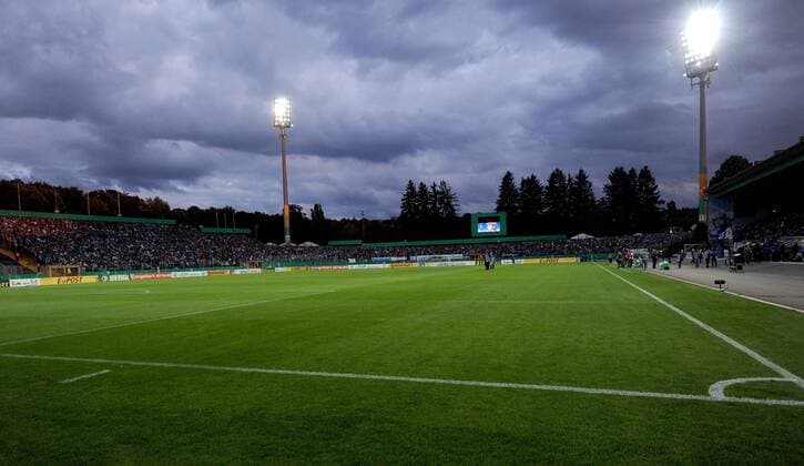 Fußball, Stadiongeschichte SV Darmstadt 98 17.08.2014, xfux, Fussball DFB-Pokal 1.Runde, SV Darmstadt 98 - Stadion am Boellenfalltor Merck-Stadion am Böllenfalltor