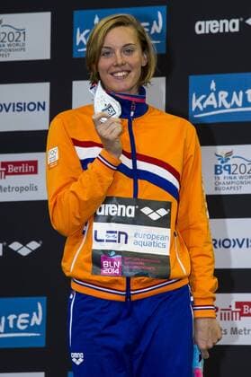 HEEMSKERK Femke NED Silver Medal 100m Freestyle Women Final 32nd LEN European Championships Berlin GiorgioxScala DBM
