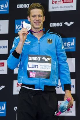 HEINTZ Philip GER Silver Medal 200m Medley Men Final 32nd LEN European Championships Berlin GiorgioxScala DBM