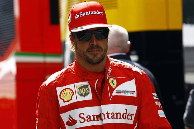 Fernando Alonso (ESP) Scuderia Ferrari F14-T Belgian Grand Prix, Spa Francorchamps 