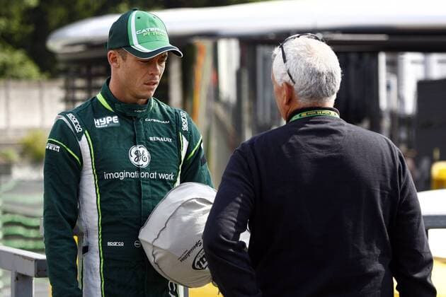 Andre Lotterer (GER) Caterham F1 Team CT-04 Belgian Grand Prix, Spa Francorchamps 