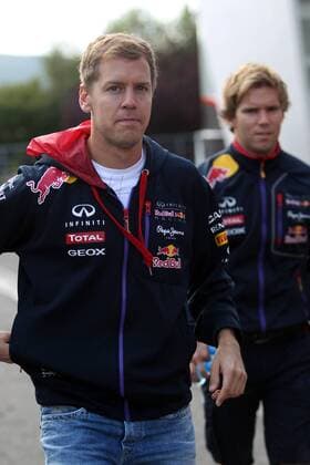 Sebastian Vettel (GER), Red Bull Racing, RB10 Belgian Grand Prix, Spa Francorchamps 