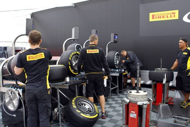 Pirelli Work Area Belgian Grand Prix, Spa Francorchamps 