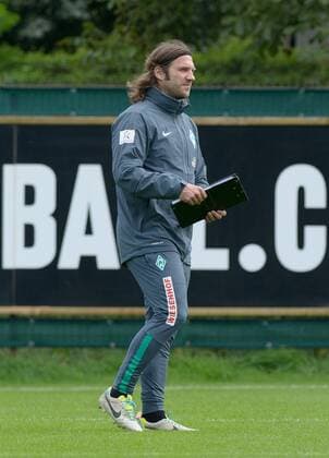 GER, 1.FBL, Training Werder Bremen 21.08.2014 21.08.2014, Trainingsgelände, Bremen, GER, 1.FBL, Training Werder Bremen, im Bild Torsten Frings (Co-Trainer Werder Bremen II) nphxFrisch