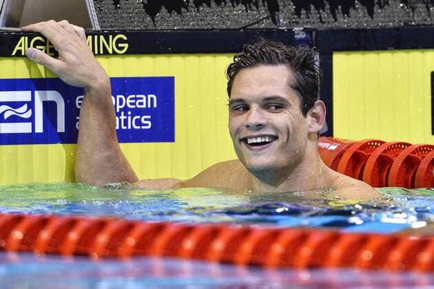 Florent Manaudou France Gold 100m Freestyle Men Swimming 32nd LEN European Championships Berlin, Germany 2014 Aug.13 th - Aug. 24 th Day10 - Aug. 22 Photo Andrea Staccioli Deepbluemedia Insidefoto andreaxstaccioli