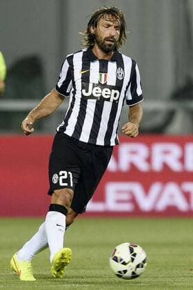 Db Reggio Emilia 23 08 2014 - trofeo Tim Juventus Turin vs AC Mailand: Andrea Pirlo 