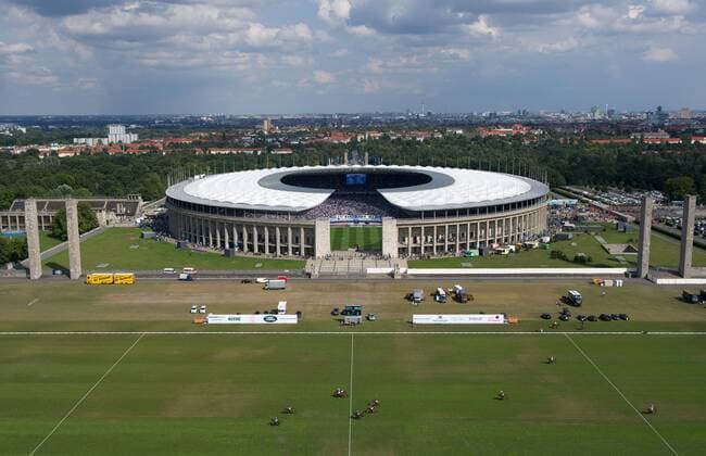 Fussball DFL 1.Bundesliga Berlin 23.08.2014 Olympiastadion Berlin Hertha BSC