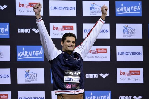 Florent Manaudou France 50m freestyle men Swimming 32nd LEN European Championships Berlin, Germany 2014 Aug.13 th - Aug. 24 th Day11 - Aug. 23 Photo Andrea Staccioli Deepbluemedia Insidefoto andreaxstaccioli