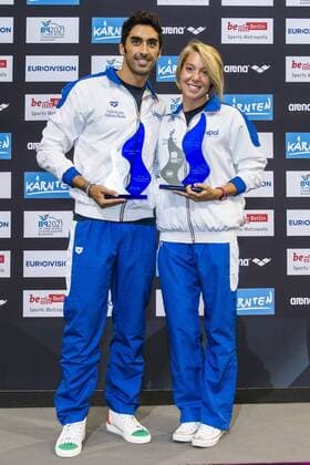 MAGNINI Filippo ITA PONSELE Aurora ITA Nation Ranking First Place 32nd LEN European Championships Berlin, Germany 2014 Aug.13 th - Aug. 24 th Day12 - Aug. 24 GiorgioxScala DBM