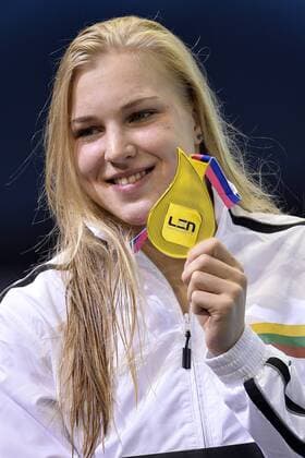 Ruta Meilutite Lituania Swimming 32nd LEN European Championships Berlin andreaxstaccioli