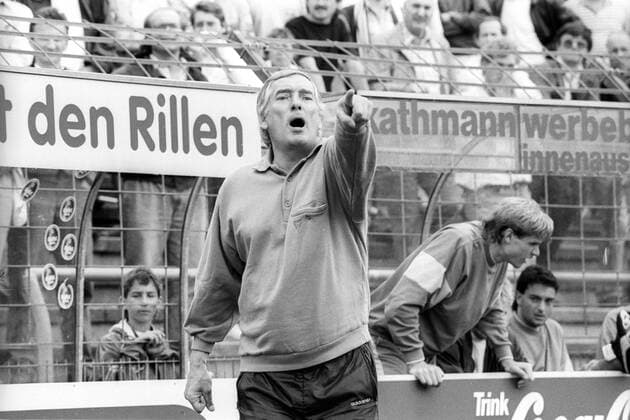 Fußball, Trainerhistorie, Stuttgarter Kickers Trainer Manfred Krafft (Stuttgarter Kickers)