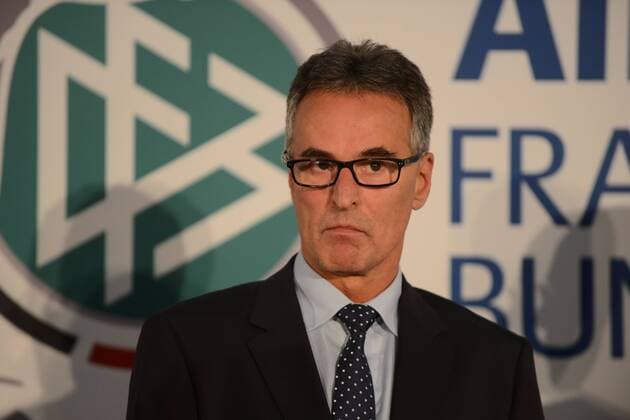 26.08.2014 Frankfurt, DFB-Zentrale Saisoneröffnung Allianz Frauen-Bundesliga Einzelbild DFB Generalsekretär Helmut Sandrock