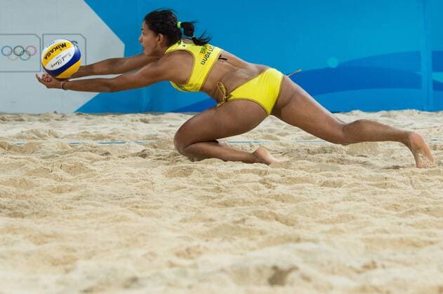 Beach Volleyball, Youth Olympic Games 2014 26.08.14, Youth Olympic Sports Park, Nanjing