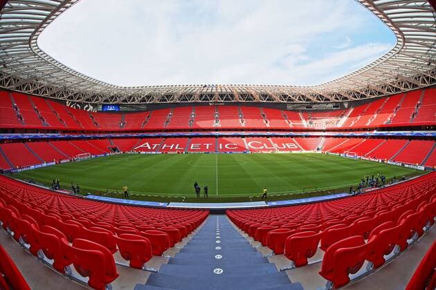 General view, AUGUST 27, 2014 - Football Soccer : San Mames Stadium, UEFA Champions League Play-off . Athletic Club de Bilbao at the San Mames stadium in Bilbao Noxthirdxpartyxsales  (heha014116)