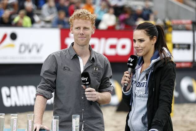 Sky Moderatoren Jonas Reckermann und Esther Sedlaczek xHOCHxZWEIx