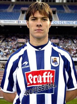 Xabi ALONSO, Football player from Spain and Real Sociedad s midfielder, poses. Preseasson 2003. 20-07-2002. (DIG) 