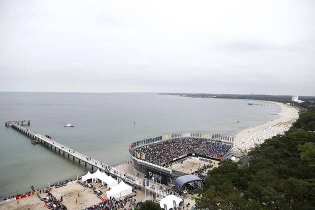 Deutsche Meisterschaft Beachvolleyball, Timmendorfer Strand Deutschland xHOCHxZWEIx