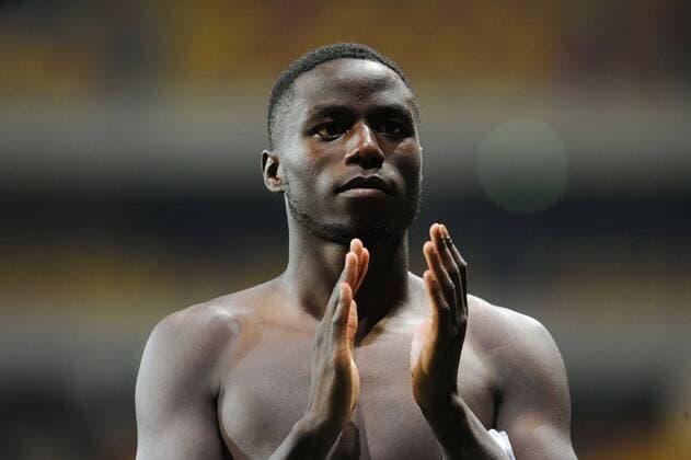 Paul Georges Ntep (Rennes) FOOTBALL : Caen vs Rennes - Ligue 1 - 30 08 2014 N.LeGouic FEP Panoramic 