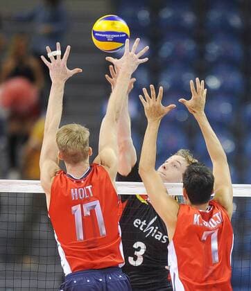 2014.08.31 KRAKOW ARENA FIVB MENS VOLLEYBALL WORLD CHAMPIONSHIP 2014 BELGIUM - USA: SAM DEROO  20140831NB075