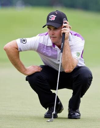 Aug. 31, 2014 - Norton, Massachusetts, United States - August 31, 2014: Kevin Streelman on the 15th hole during the third round of the Deutsche Bank Championship at TPC Boston. Anthony Nesmith CSM GOLF 2014: Deutsche Bank Championship AUG 31 - ZUMAc04