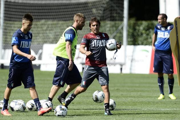 Coverciano, 01.09.2014 - Training Nationalteam Italien 2014 - Antonio Conte 