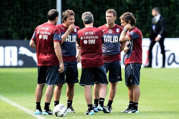 Coverciano, 01.09.2014 - Training Nationalteam Italien 2014 - Antonio Conte 