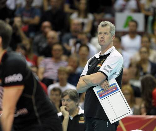FIVB Volleyball Men s World Championship Poland 2014 Vital Heynen FIVB Volleyball Men s World Championship Poland 2014, Pool B Brasil vs Germany September 1, 2014 in Katowice, Poland.  EN_01143451_0031