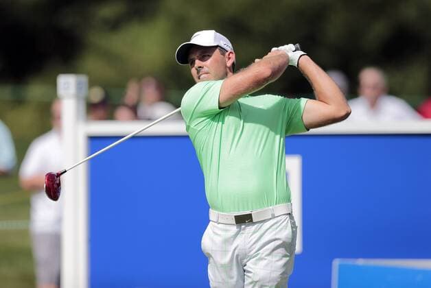 September 1, 2014: Charl Schwartzel hits from the 6th tee during the Final Round of the Deutsche Bank Championship at TPC Boston in Norton, MA. GOLF: SEP 01 PGA Golf Herren - Deutsche Bank Championship - Final Round Icon19086649 EDITORIAL USE ONLY