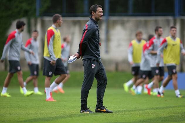 CRO football team training - Zagreb, Croatia 02.09.2014., Zagreb, Croatia - Training of Croatian national football team in extra field Hitrec Kacijan. Coach Niko Kovac  IgorxKralj PIXSELL